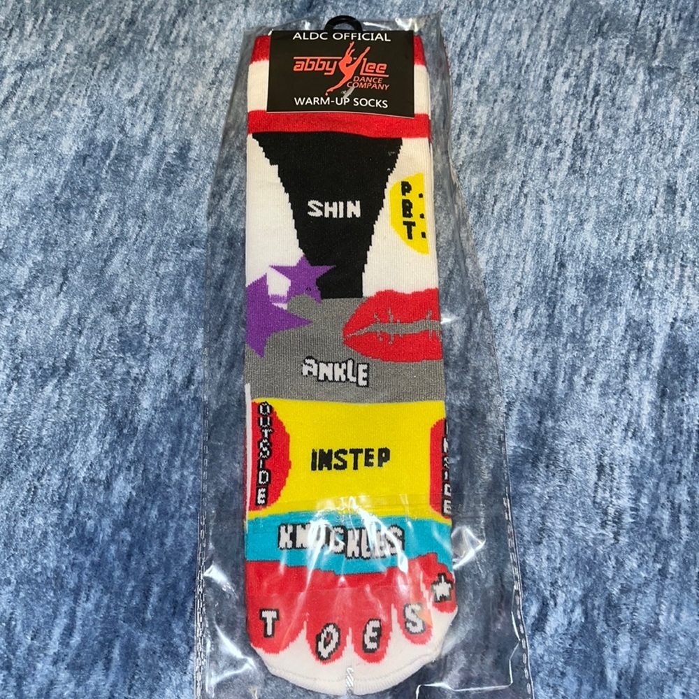 Abby Lee Dance Company Warm Up socks